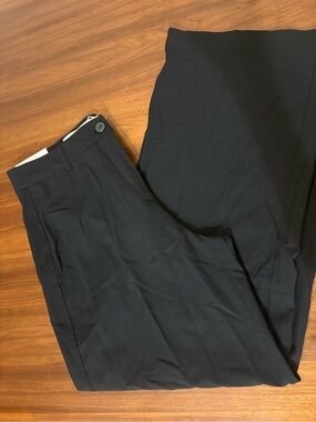 Bershka Black Wide Leg Trousers